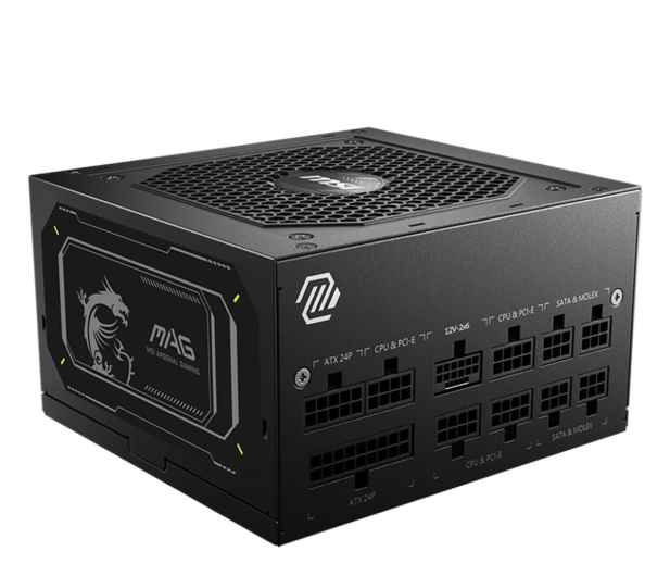 MSI A750GL II 750W 80 Plus Gold ATX 3.1 - 1316277 - zdjęcie